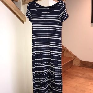 Gap Striped Maxi Dress